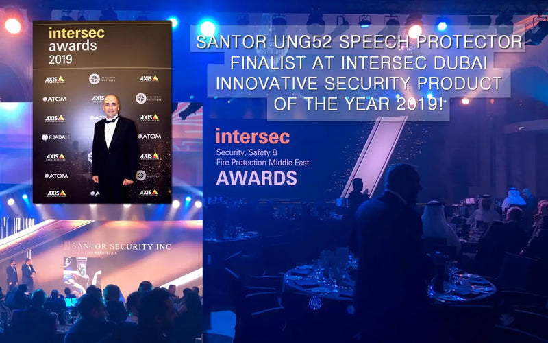 Innovative security product Award finalist of the year 2019 at INTERSEC DUBAI!