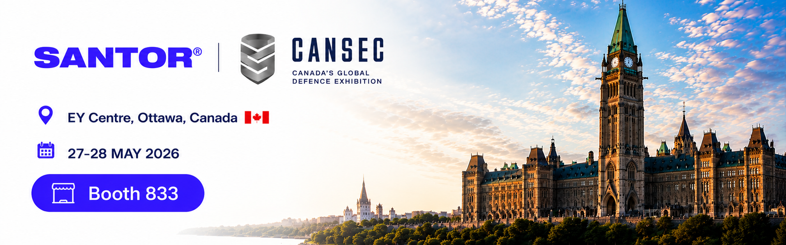 Santor to Exhibit at CANSEC 2026 in Ottawa