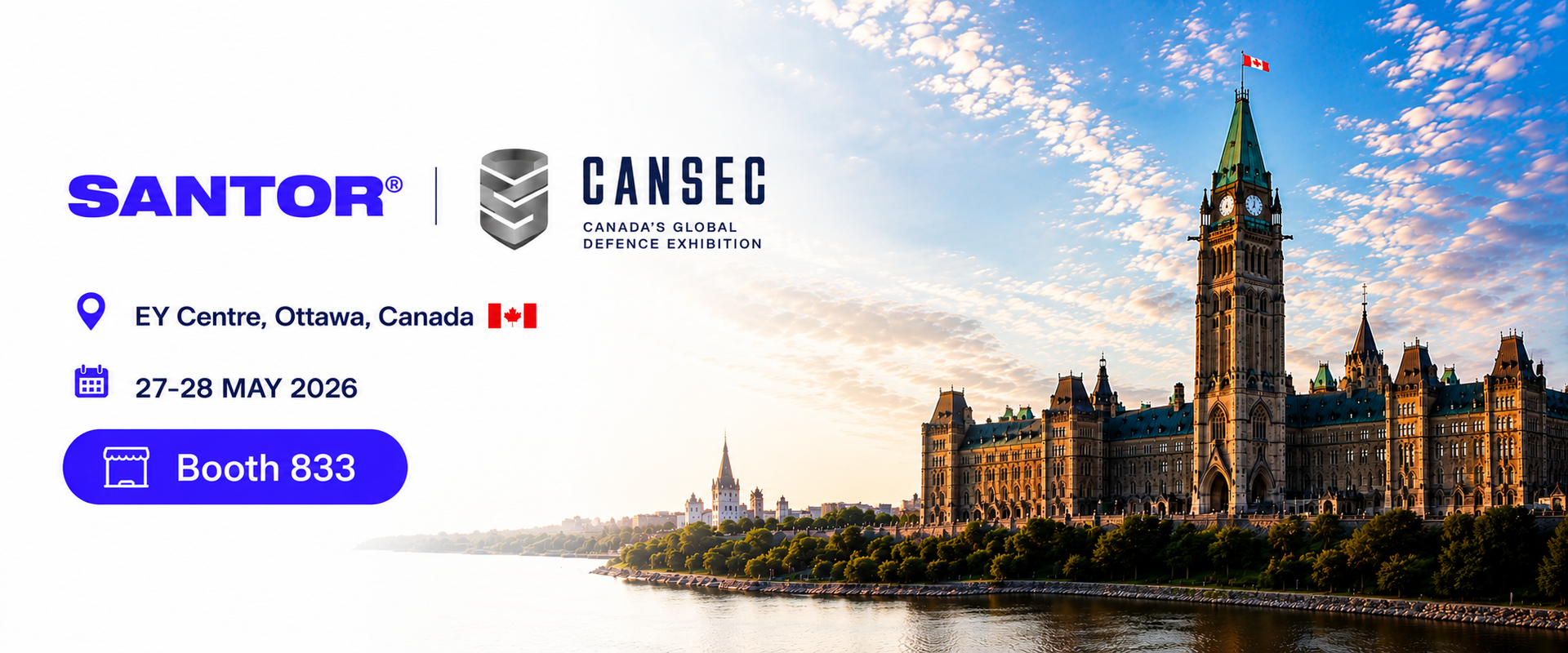 Santor to Exhibit at CANSEC 2026 in Ottawa