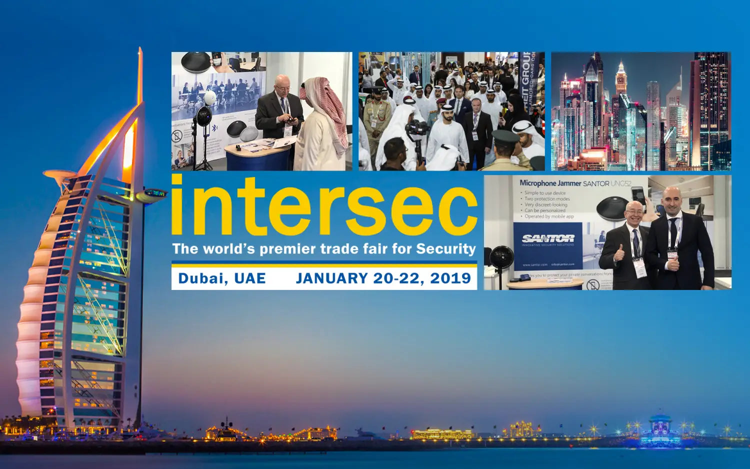 Santor at INTERSEC Dubai 2019
